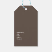 コキトレシピドリンクココナッツエッグノグギフトラベル ギフトタグ (裏面)