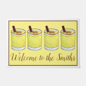 コキトPRプエルトリカエグノクリスマスホリデー ドアマット (正面)