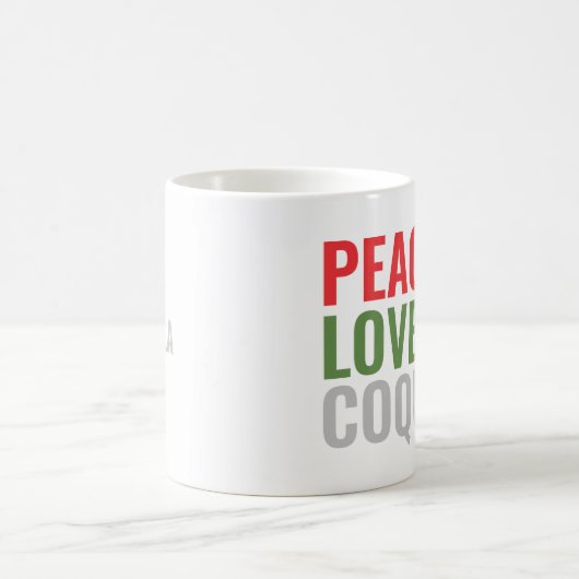 コキモダントクリスマス コーヒーマグカップ (中央)