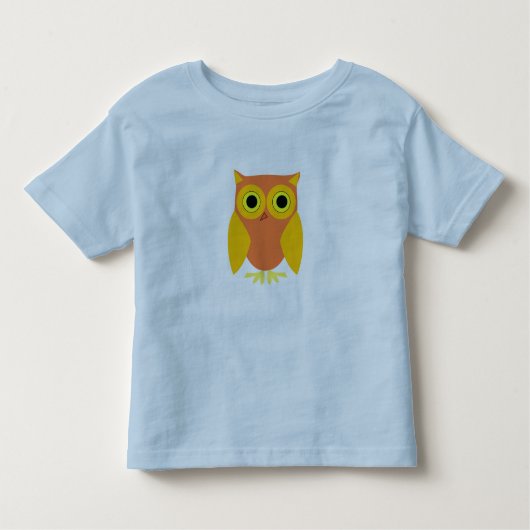 コキンメフクロウの幼児のティー トドラーTシャツ (正面)