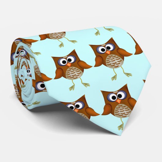 コキンメフクロウ ネクタイ (ロール)