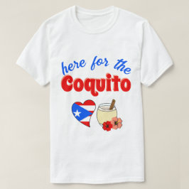 コキートのためにここにいる プエルトリコのクリスマス 楽しい Tシャツ