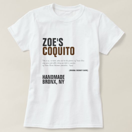 コキート・ラスティック・モダン広告グッズ Tシャツ (デザイン正面)