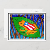 コキ国旗 ポストカード (正面/裏面)