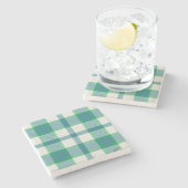 コギットアモールタータンチェック ストーンコースター (横)