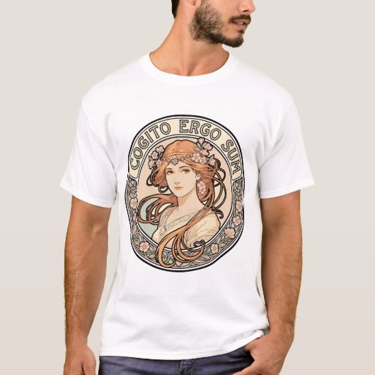 コギト・エルゴ・スム Tシャツ (正面)
