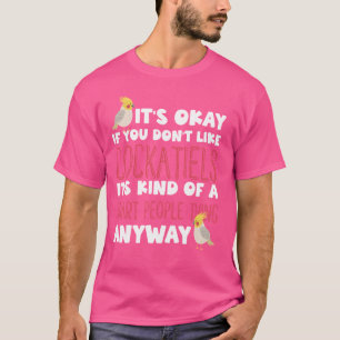 コクおもしろいティエルシャツオウムPet鳥コックティエル Tシャツ