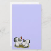 コクイン:コロンビアンバンタム 便箋 (正面/裏面)