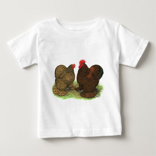 コクイン:ゴールデンレース ベビーTシャツ (正面)