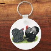 コクイン：銀鉛筆で キーホルダー (正面)