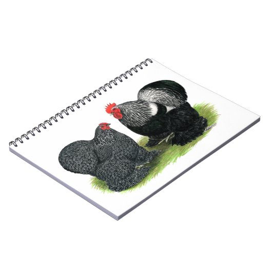 コクイン：銀鉛筆で ノートブック (左側)