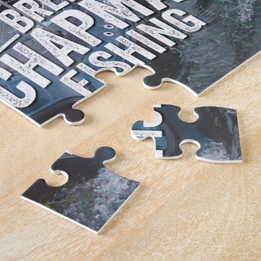 コクガンの行商人の低音の魚釣りのトーナメントの写真 ジグソーパズル (側面)