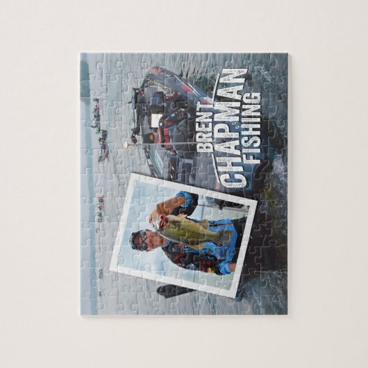コクガンの行商人の低音の魚釣りのトーナメントの写真 ジグソーパズル (縦)