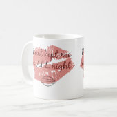 コクガンは終夜のマグの上の私を保ちました コーヒーマグカップ (正面左)