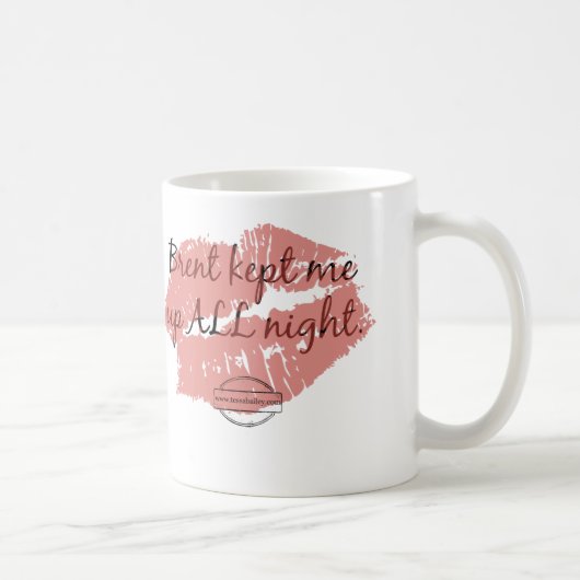 コクガンは終夜のマグの上の私を保ちました コーヒーマグカップ (右)