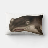 コククジラの腰神経の航海のな装飾用クッション ランバークッション (裏面)