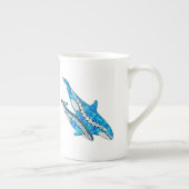 コククジラ ボーンチャイナマグカップ (右)