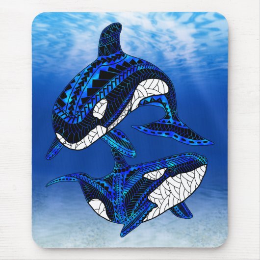 コククジラ マウスパッド (正面)