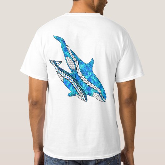 コククジラ Tシャツ (裏面)