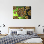 コクサキウイルスの概念図2 キャンバスプリント (インサイチュ (寝室))