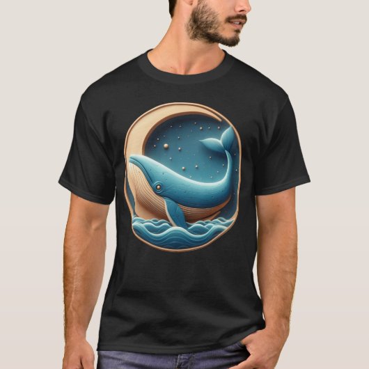 コクジカの楽園の友達 Tシャツ (正面)