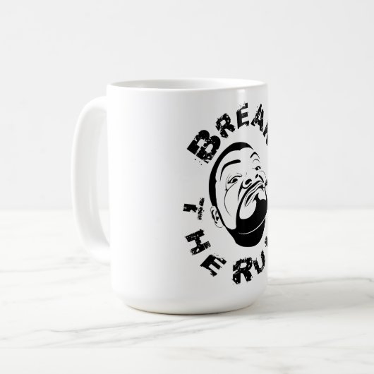 コクスマン規則を破る コーヒーマグカップ (正面左)