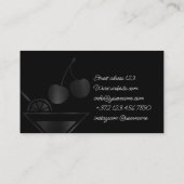 コクタプライベークラシカルトパーティーバーテンダー 名刺 (裏面)