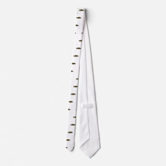 コクチバスのロゴ ネクタイ (裏面)