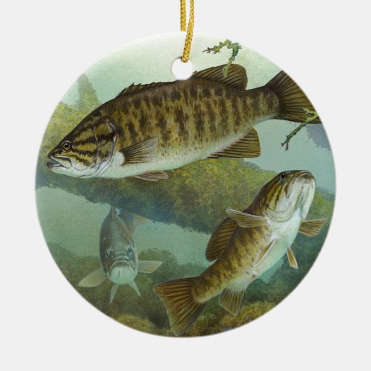 コクチバス セラミックオーナメント (正面)