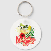 コクテール クイーン ヴィンテージ 花嫁 ハッチェット パーティー キーホルダー (正面)
