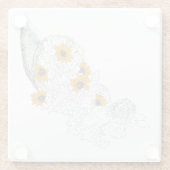 コクピアサンフラワーズカボチャ ガラスコースター (裏面)