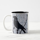 コクマルガラスのたそがれのマグ ツートーンマグカップ (左)