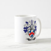 コクランの家紋の紋章付き外衣 コーヒーマグカップ (正面右)