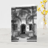 コクランアールデコ カード (黄色い花)