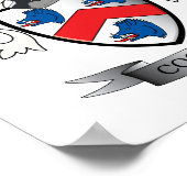 コクラン家紋コート・オブ・アームズ ポスター (角)