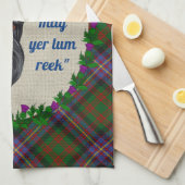 コクラン・スコットランド犬のキッチンタオル キッチンタオル (四つ折り)