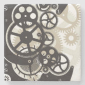 コグの車輪の仕事 ストーンコースター (正面)