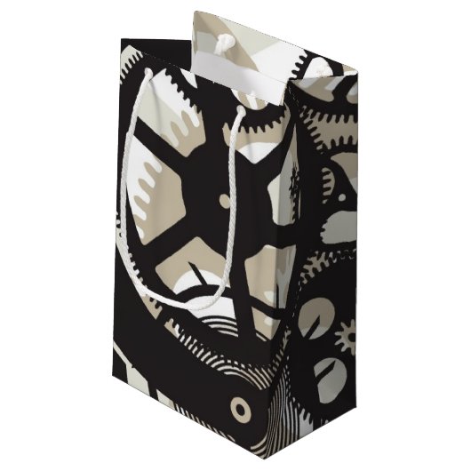 コグの車輪の仕事 スモールペーパーバッグ (裏面アングル)