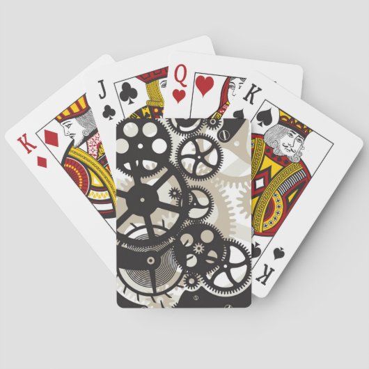 コグの車輪の仕事 トランプ (裏面)