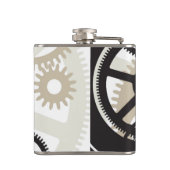 コグの車輪の仕事 フラスク (裏面)