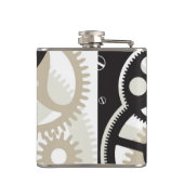 コグの車輪の仕事 フラスク (裏面)