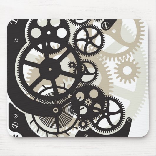 コグの車輪の仕事 マウスパッド (正面)