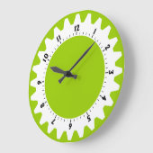 コグド01 – 火星緑 ラージ壁時計 (傾斜)