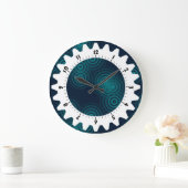 コグド01 – 電気雨 ラージ壁時計 (ホーム)