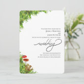 コケとエレガントきのこ結婚の 招待状 (スタンド正面)