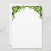 コケとエレガントきのこ結婚の 招待状 (裏面)