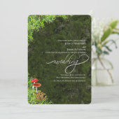 コケとエレガントきのこ結婚の 招待状 (スタンド正面)