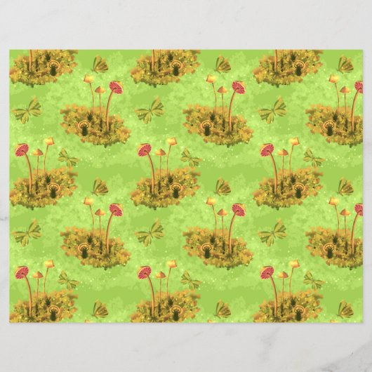 コケのキノコ (正面)