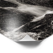 コケの上の水 フォトプリント            (角)