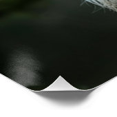 コケの中の神秘的な森のヤギ | 暗いファンタジー ポスター (コーナー)